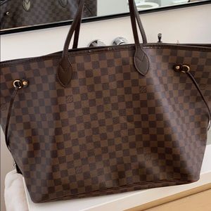 Louis Vuitton Never Full GM Tote- Authentic